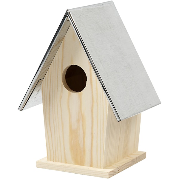 Meisekasse med zinktak, str. 13,5x11x19 cm, hullstr. 32 mm, 1 stk.