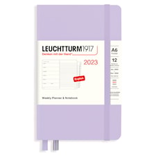 Kalender 2023 A6 Lilac Leuchtturm1917