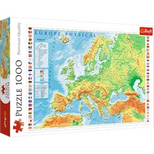 Europakarta Pussel 1000 bitar Trefl