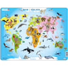 Puslespill Animals of the World 28 brikker, Larsen