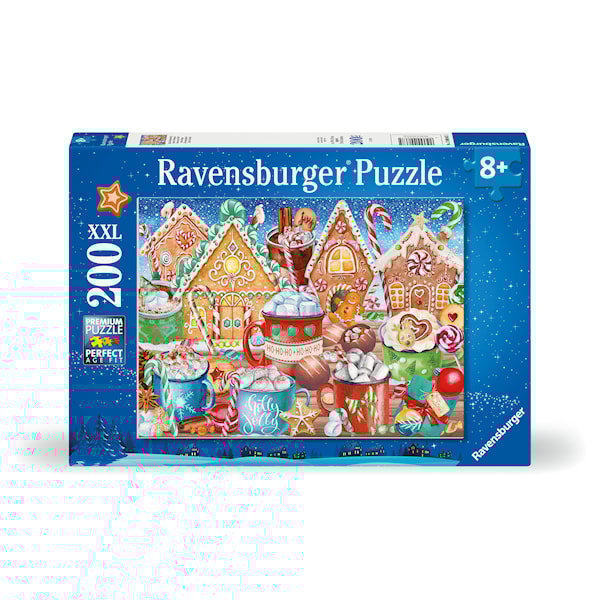 Ravensburger Sweet Christmas Puslespill XXL 200 Brikker -  Barnepuslespill