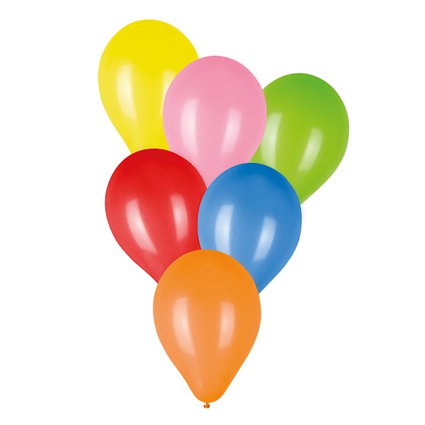 Ballonger Flerfargede 20-pakning