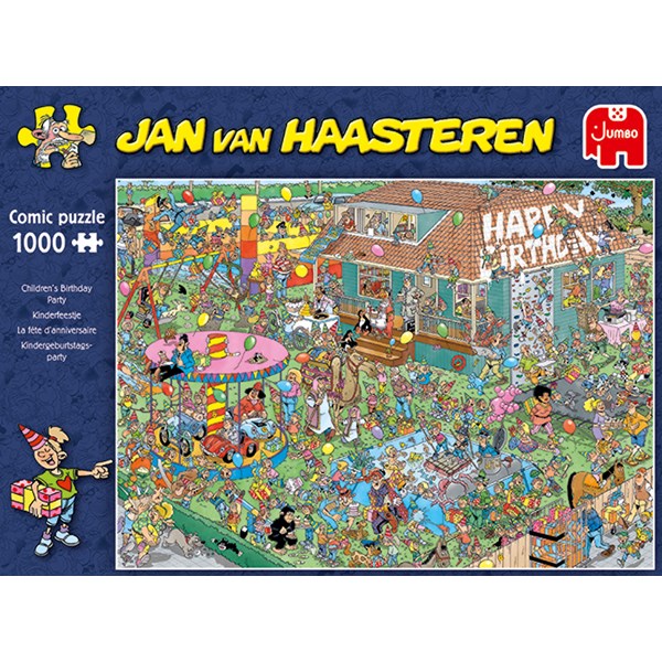 Jan Van Haasteren Childrens Birthday Party Pussel 1000 bitar Jumbo