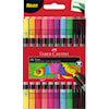 Tuschpenna med dubbelspets Neon 10-pack Faber Castell