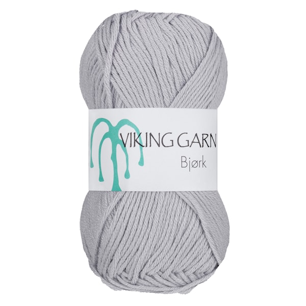 Bjørk 50 g Lys gå 513 Viking Garn