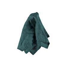 Gripsholm Servetter Tvättat Lin 45x45 cm Petrol 2-Pack