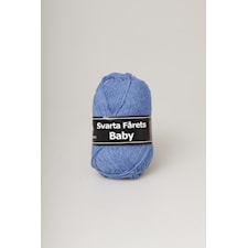 Svarta Fåret Baby Garn Akrylmix 25 g blå 70