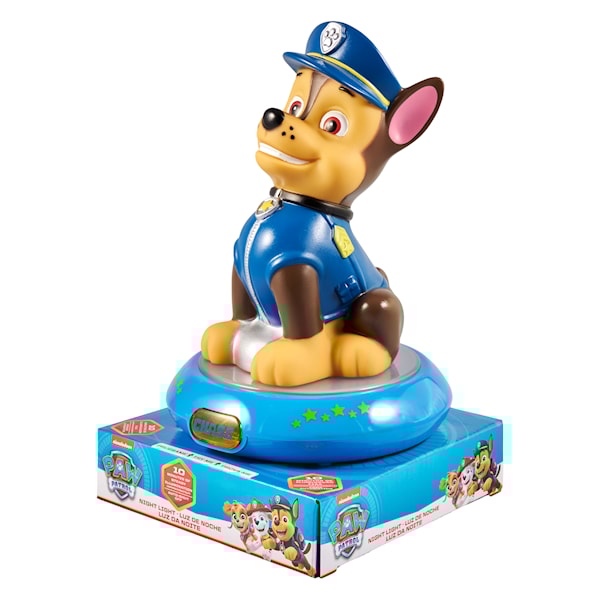 Paw Patrol Nattlampe Chase 25 cm -  Nattlamper
