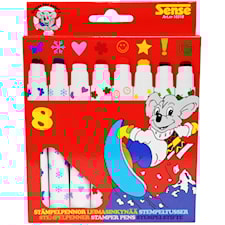 Stämpelpennor 8-p Sense