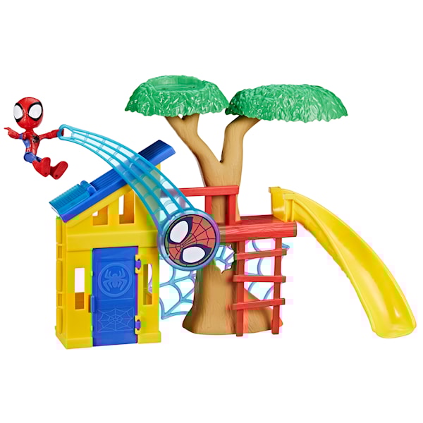 Spidey and His Amazing Friends Marvel Spidey Playground Playset with 10 cm Spidey Figure