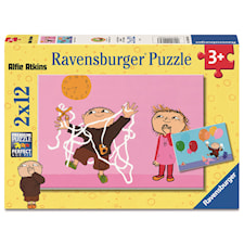 Alfons Aberg Pussel 2x12 Bitar, Ravenburger