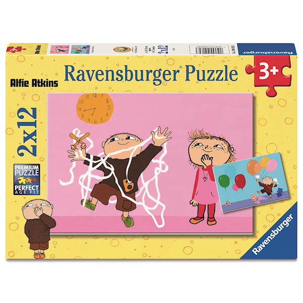Alfons Aberg Pussel 2x12 Bitar, Ravenburger