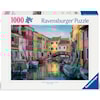 Burano Canal Venice Pussel 1000 bitar, Ravensburger