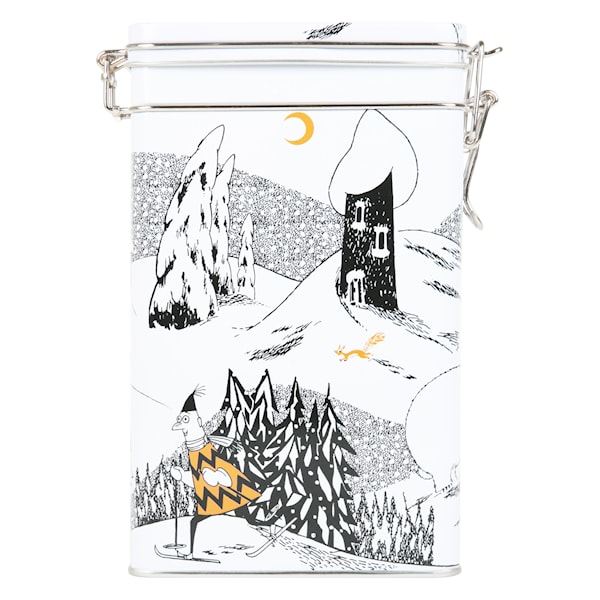 Mumin Isbjörn Kaffeburk Plåt