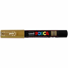 Posca Marker, kulta, nro PC-1M, paksuus 0,7 mm, 1 kpl