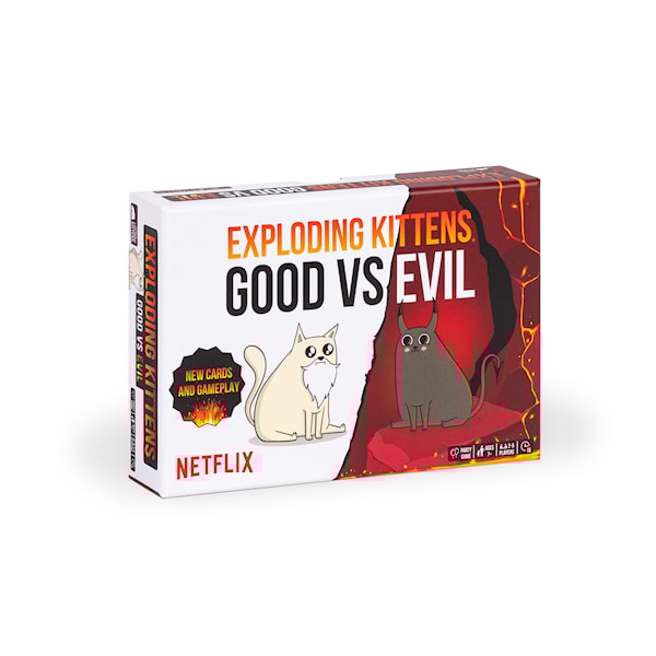 Exploding Kittens Good vs Evil Nordic edition (SE/NO/FI/DK)