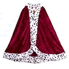 Kuningas Viitta Punainen Sametti 98-128 cm Den Goda Fen