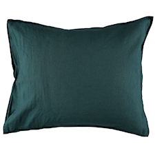 Gripsholm Tyynyliina Pesty Pellava petrolinsininen 50x60cm