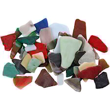 Mosaiikit, värilajitelma, koko 15-60 mm, paksuus 5 mm, 2 kg/ 1 pkk