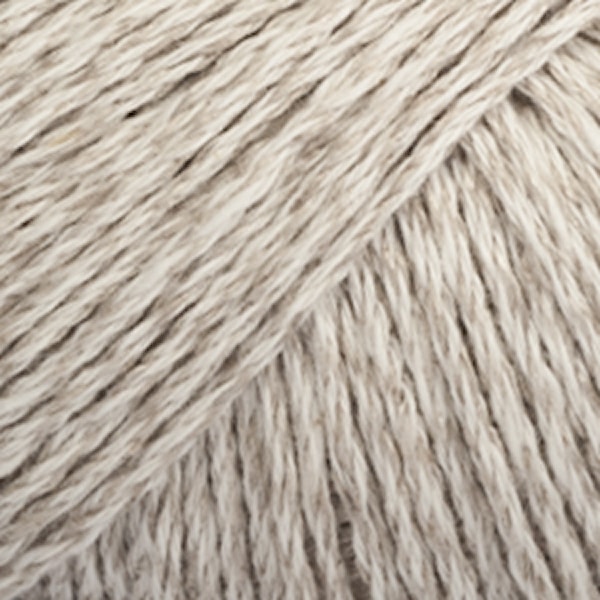 Drops Bomull- Lin Garn 50 g ljus beige 03