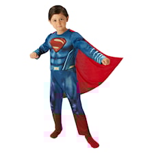 Maskeraddräkt Superman Deluxe, Strl 104-128, Rubies