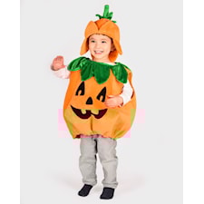 Pumpadräkt Halloween 98-104 cl Den goda fen