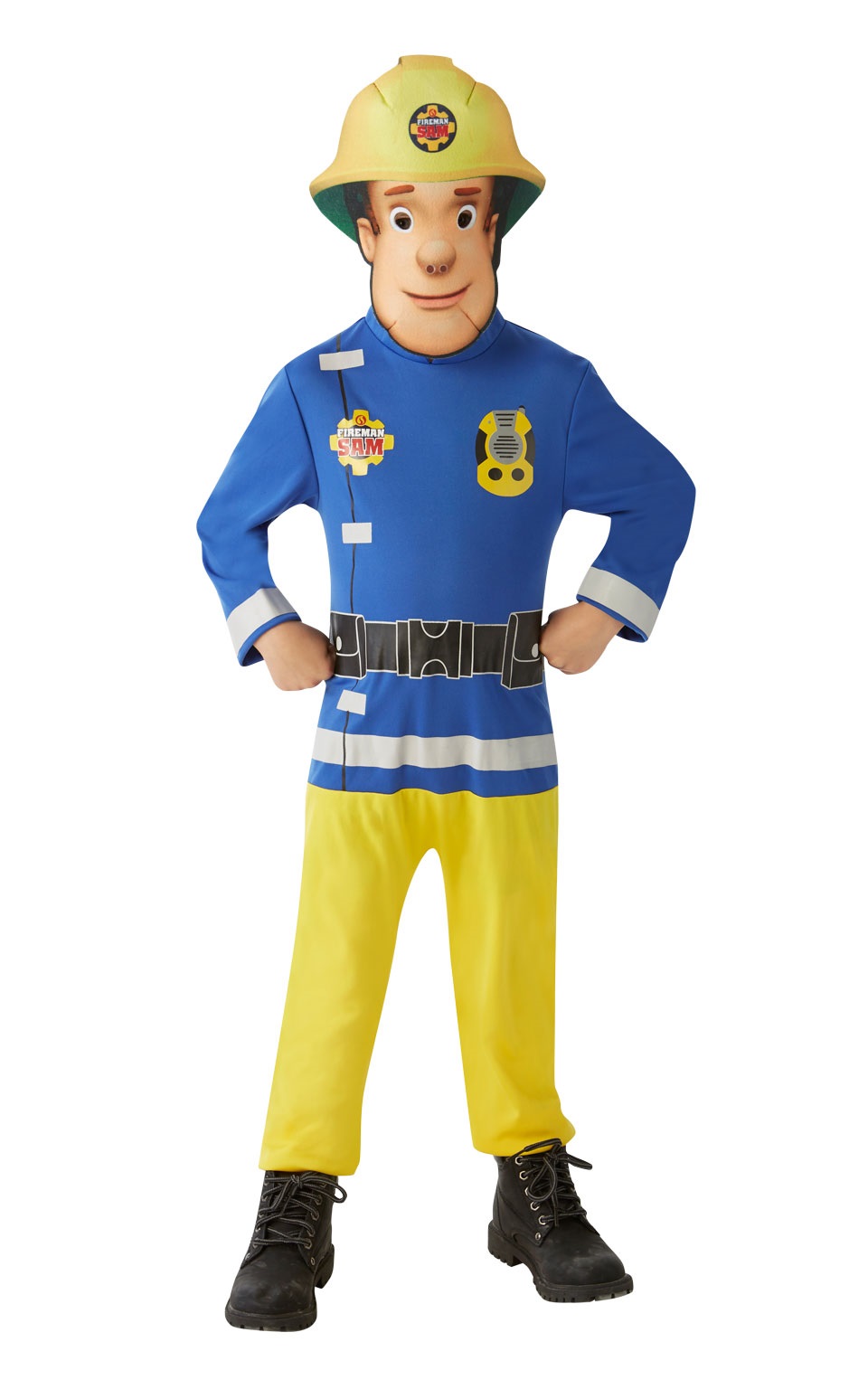 Maskeraddräkt Fireman Sam, online | Adlibris Brandman Sam Maskeraddräkt Barn