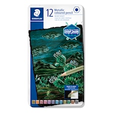 Fargeblyanter Metallic 12-pakning FSC 100% Staedtler