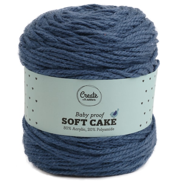 Adlibris Soft Cake 100g Medium Blue A516