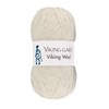 Viking Wool Garn 50 g Hvit 500 Viking Garn