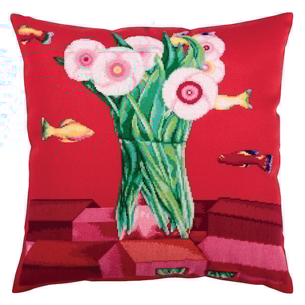 Putetrekk med fisk 40x40 cm RTO