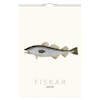 Väggkalender Fiskar 2026