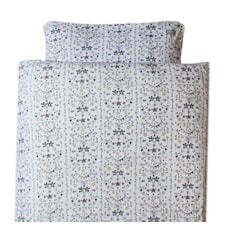 Littleheart Little Magical Garden Bäddset Vagn & Vagga 100% Ekologisk Bomull 70 x 80 cm, 28 x 35 cm Multi