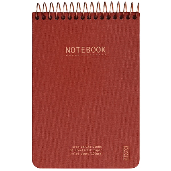 Notatblokk A6 Premium Bric KOZO