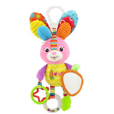 Aktivitetsleksak Kanin Rosa Happy Baby