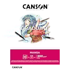 Luonnoslehtiö Manga A4 200g 30 arkkia Lyra Graduate