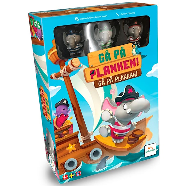 Barnspel Gå på Plankan (SE/NO/DI/DK))