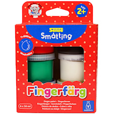 Fingerfärg Småtting från 2 år 6-p, Sense