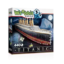 3D Pussel Titanic 440 bitar Wrebbit