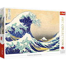 The Great Wave of Konagawe, Hokusai Katsushika, Pussel, 1000 bitar, Trefl