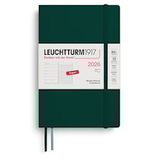 Weekly Planner & Notebook 2026 B6 Soft Forest Green Leuchtturm1917