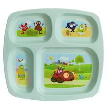 Tallrik 4-fack Babblarna