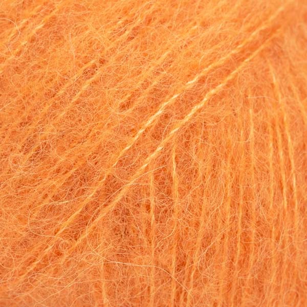 Brushed Alpaca Silk Uni Colour Garn 25 g tangerine 29 Drops