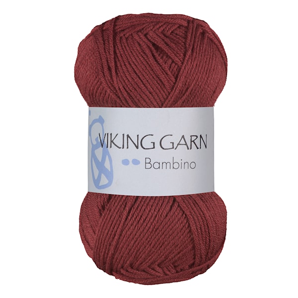 Bambino Garn Bomullsmix 50 g Viking Garn