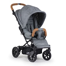 Sittevogn Compact 360 XT Air, Grey Melange, Crescent