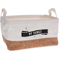 Förvaringskorg Canvas, 28x20x16cm