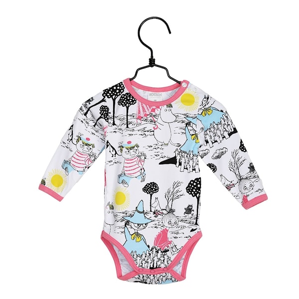 Body Solskinn, Rosa/Hvit, Mummi