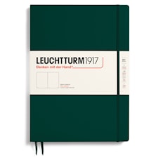 Anteckningsbok A4+ Slim Olinjerad Forest Green Leuchtturm1917