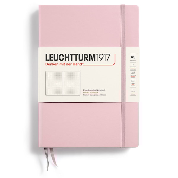 Notatbok A5 Hard Prikket Pulver Leuchtturm1917