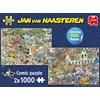 Jan van Haasteren Safari & Storm Puslespill 2 x1000 brikker, Jumbo